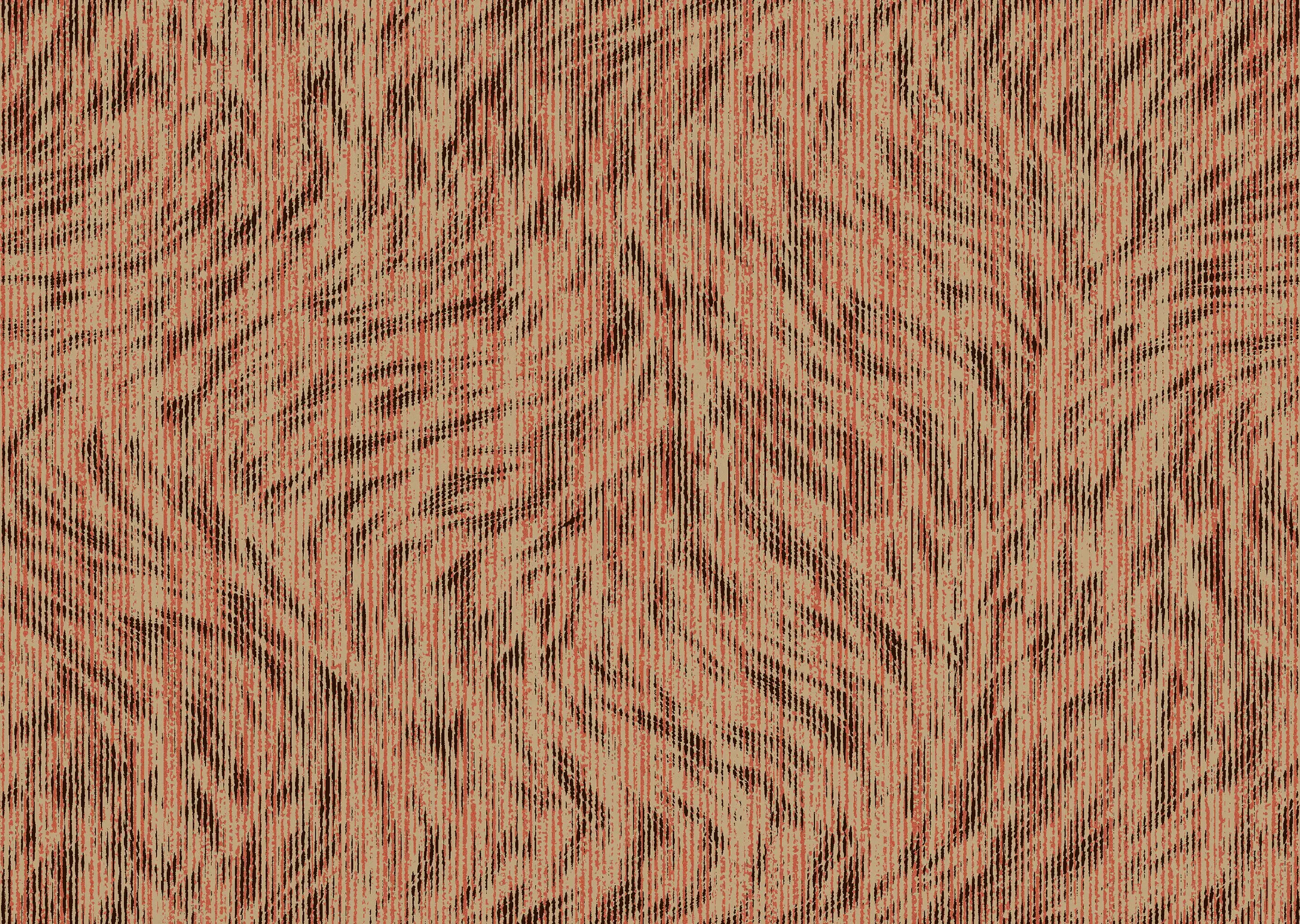 Moooi Wallcovering EA Blushing Sloth red